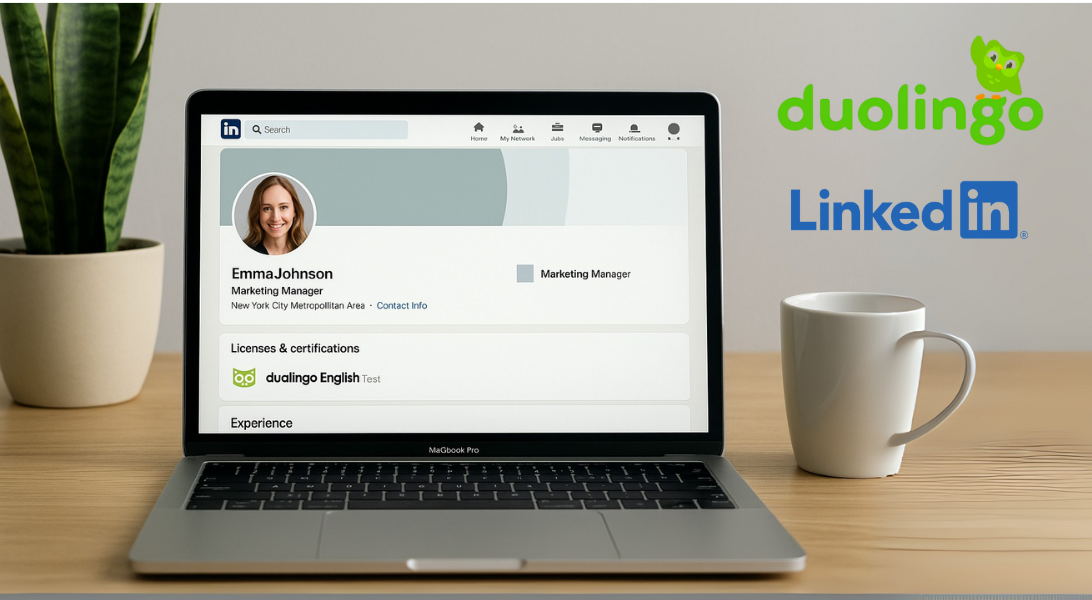 LinkedIn Brings Duolingo Scores to Profiles