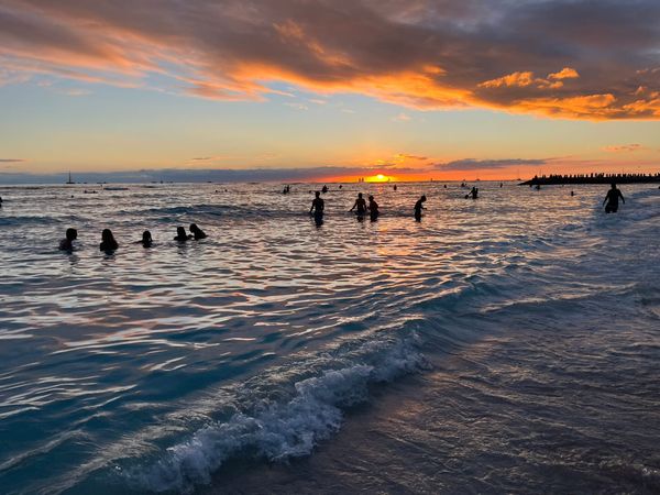 A Relaxing Solo Day in Waikiki