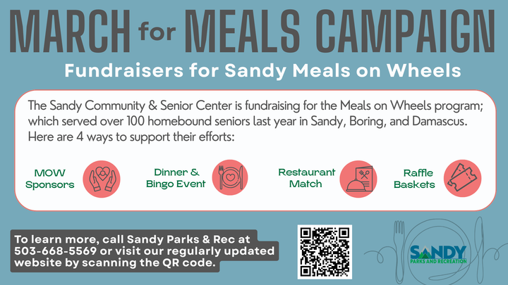 March for Meals: Supporting Seniors, One Meal at a Time