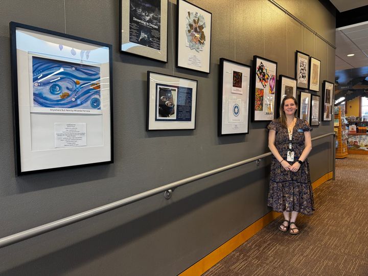Art, Grief and Healing Come Together at Sandy Library