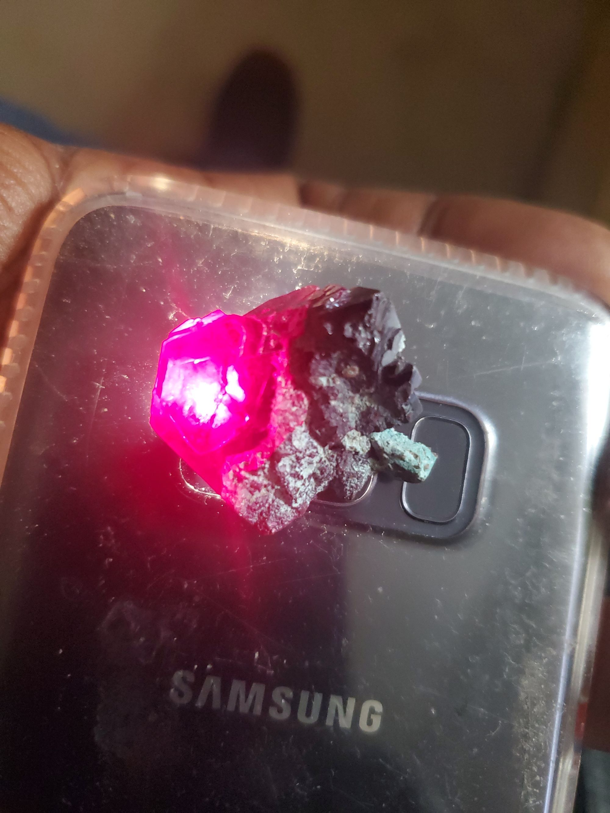 Fire cuprite
