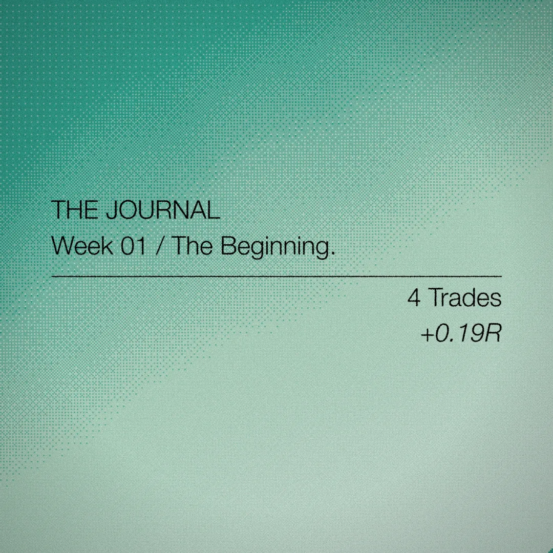 Week 1: The Beginning