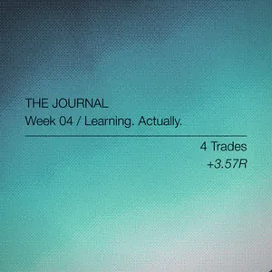 Week 4: Learning. Actually.