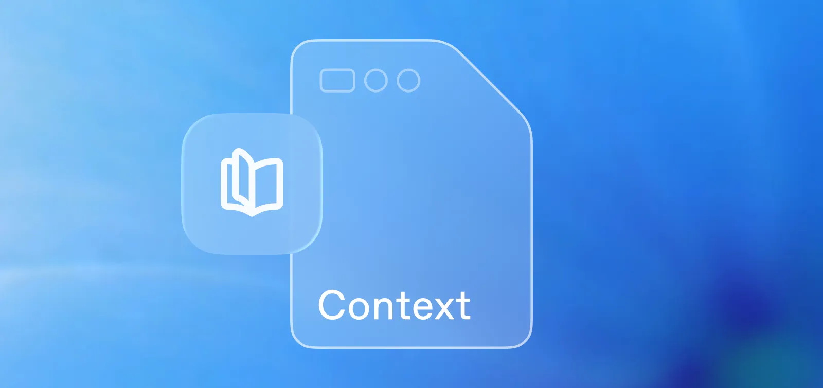 文件圖示與 Context 字樣組成的 PRD 工作視覺