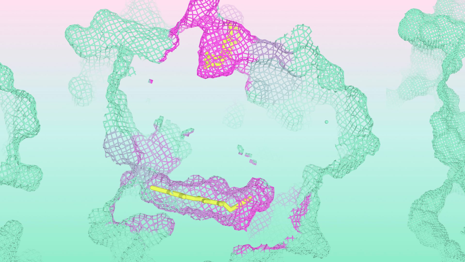 Isomorphic Labs Drug Design Engine 分子結構預測官方視覺