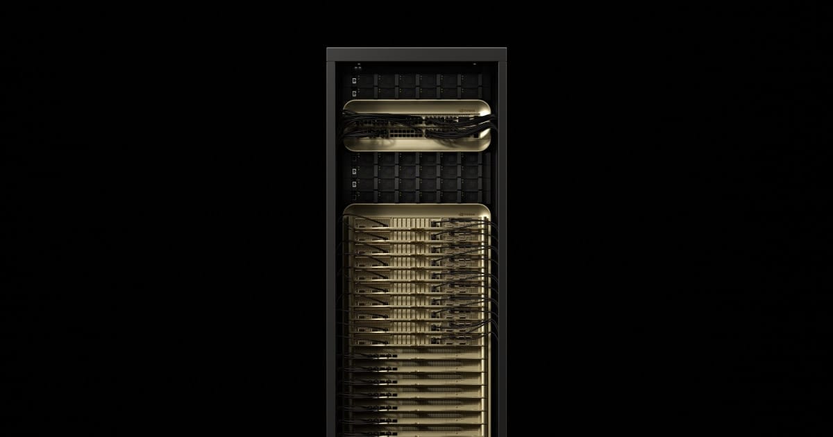 NVIDIA GB300 NVL72 機櫃級 AI 系統