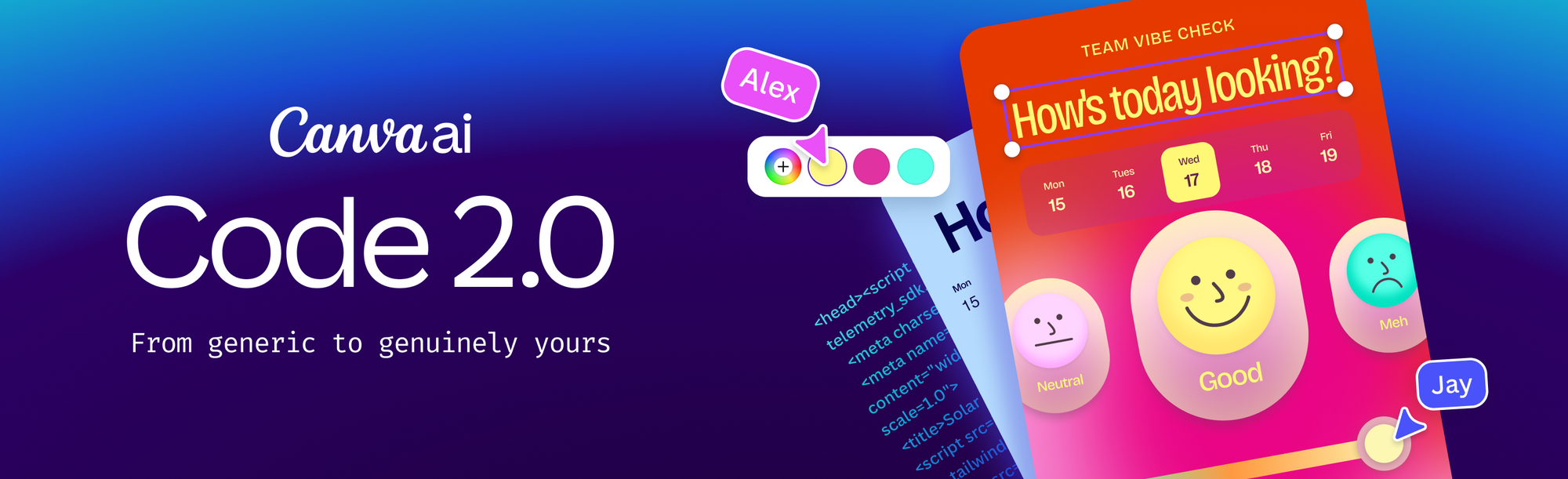 Canva Code 2.0 官方主視覺
