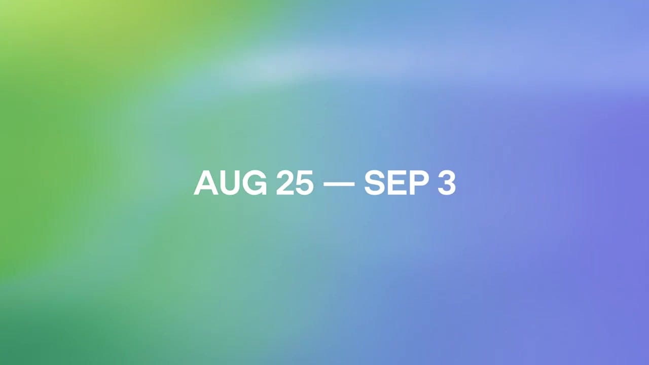 OpenAI WebMCP Challenge 官方影片顯示活動日期為 8 月 25 日至 9 月 3 日