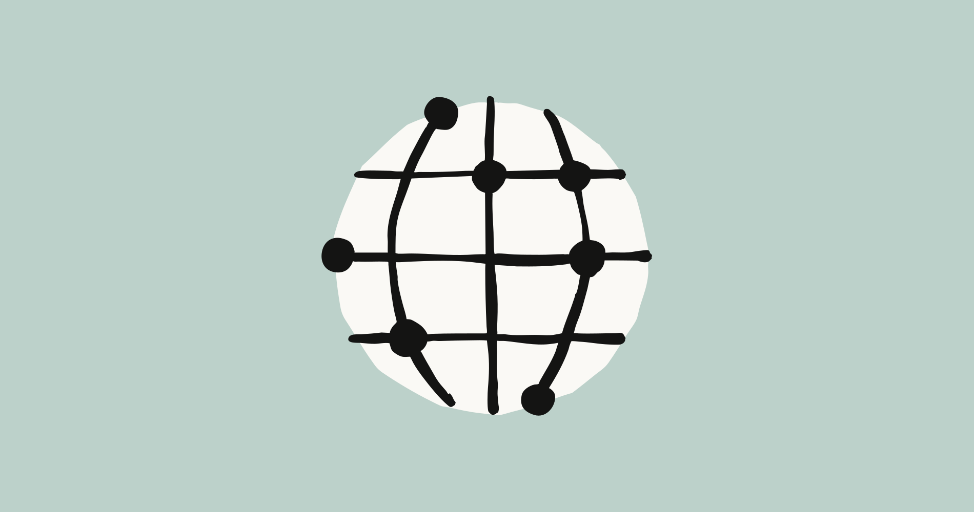 Anthropic 官方全球網路節點插圖象徵跨國 AI 安全合作
