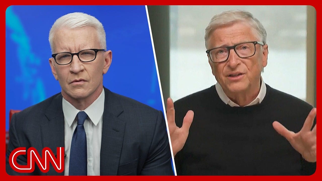 CNN 訪談 Bill Gates 說明 AI 風險的官方影片縮圖