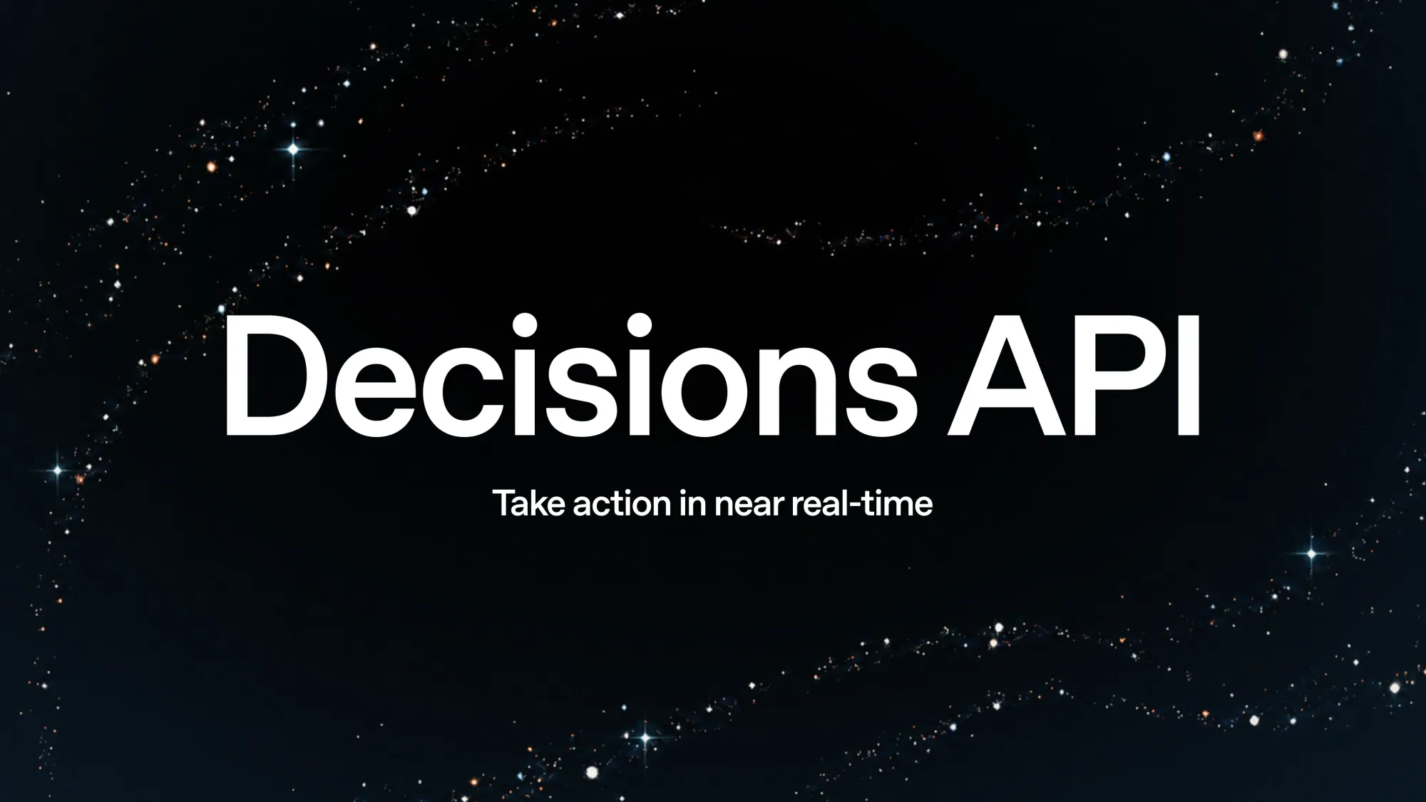 OpenAI Decisions API 官方示意圖,呈現有限選項的即時決策