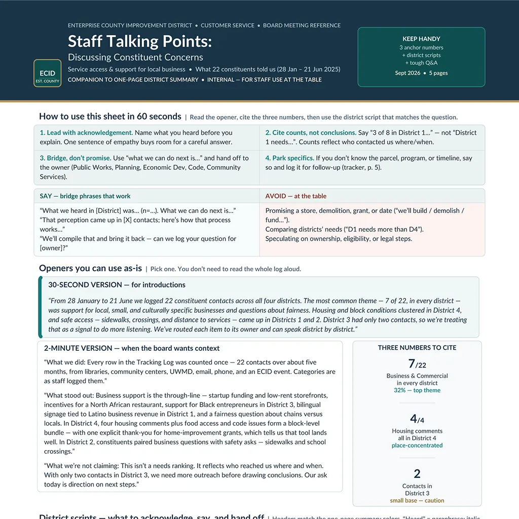 Muse Spark 1.3 將試算表意見整理成 PDF 摘要與會議談話重點的官方示例