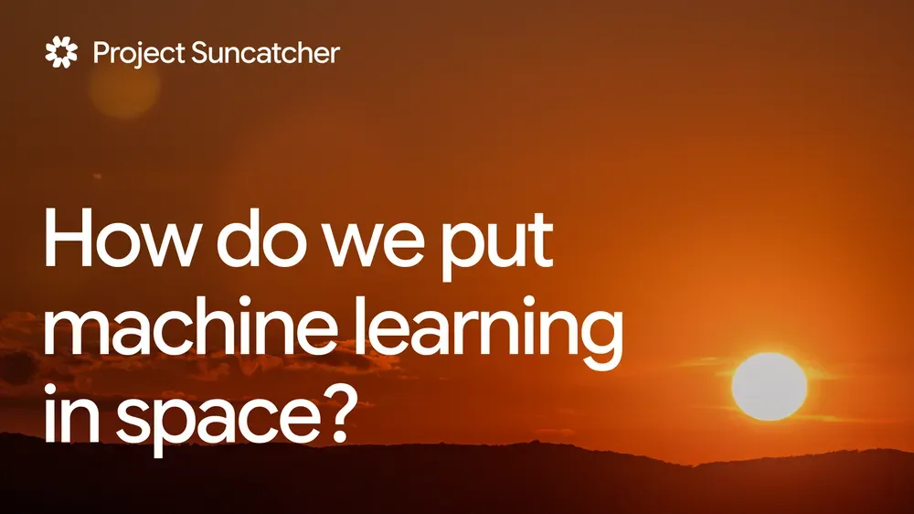 Google 官方系列影片首集劇照:How do we put machine learning in space?