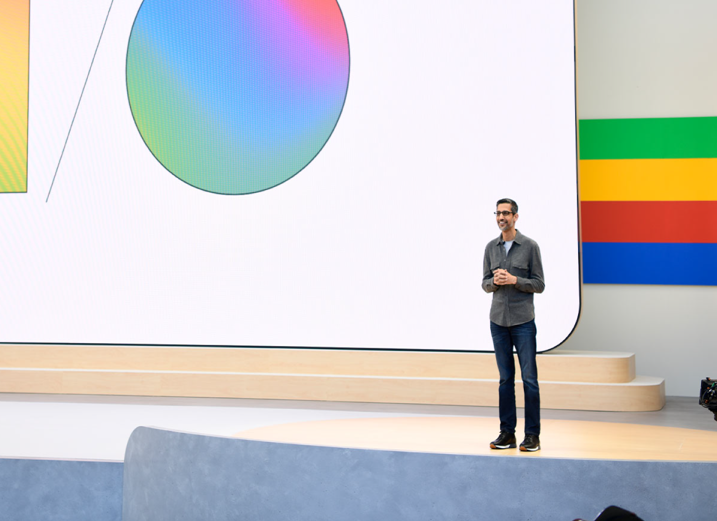 Google 執行長 Sundar Pichai 於大會闡述 AI 優先與組織營運效率提升策略