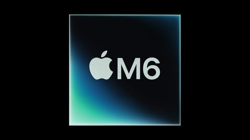 Apple 官方圖片：M6 晶片