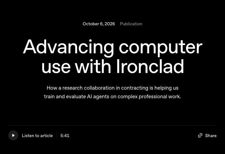 Ironclad 研究比較 Astra 與 GPT-5.6 Sol 的平均評分及時間