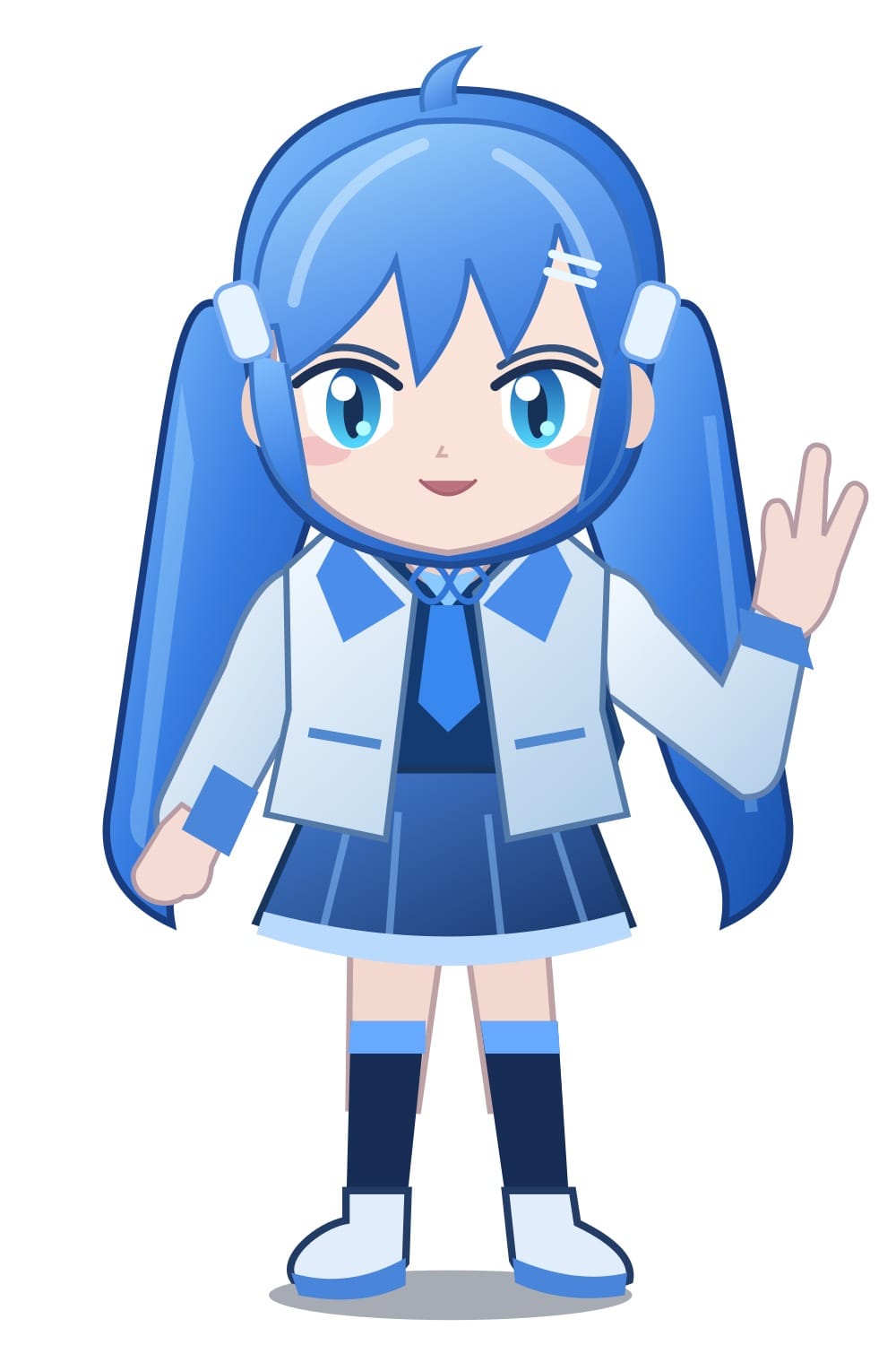 原專案提供的 Meta-chan 角色圖