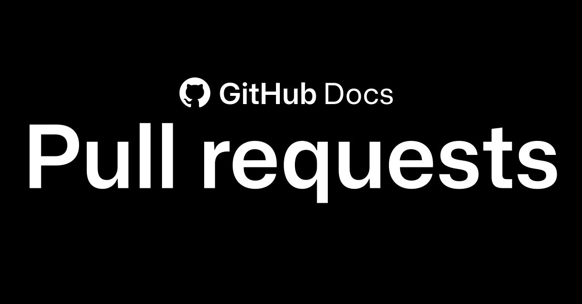 GitHub 官方 Pull requests 文件封面，審查是合併流程中的一道檢查