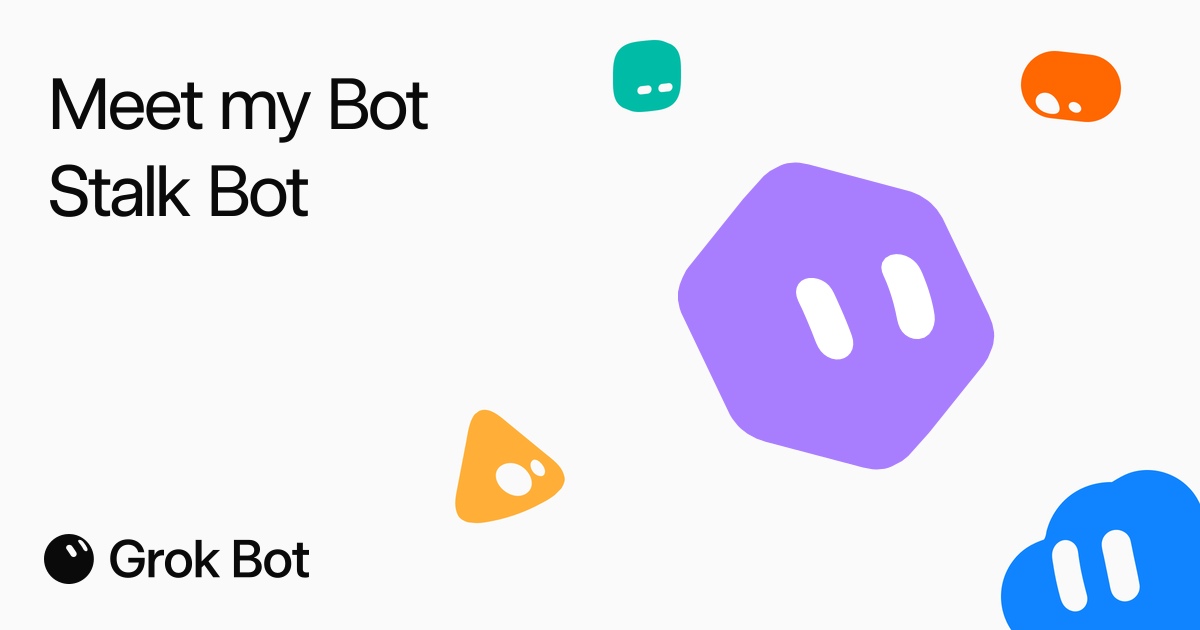 Stalk Bot 原始來源介紹圖