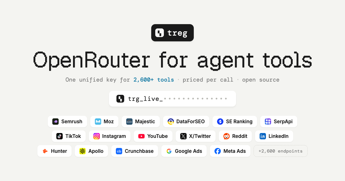 treg 官方或原始專案示意素材