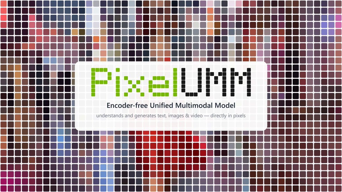 PixelUMM 研究團隊官方影片的預覽畫面。