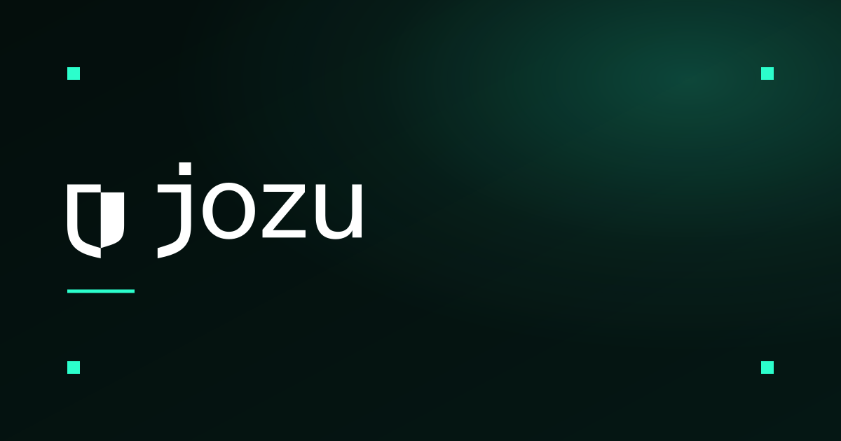 Jozu 官方品牌與產品網站預覽圖。