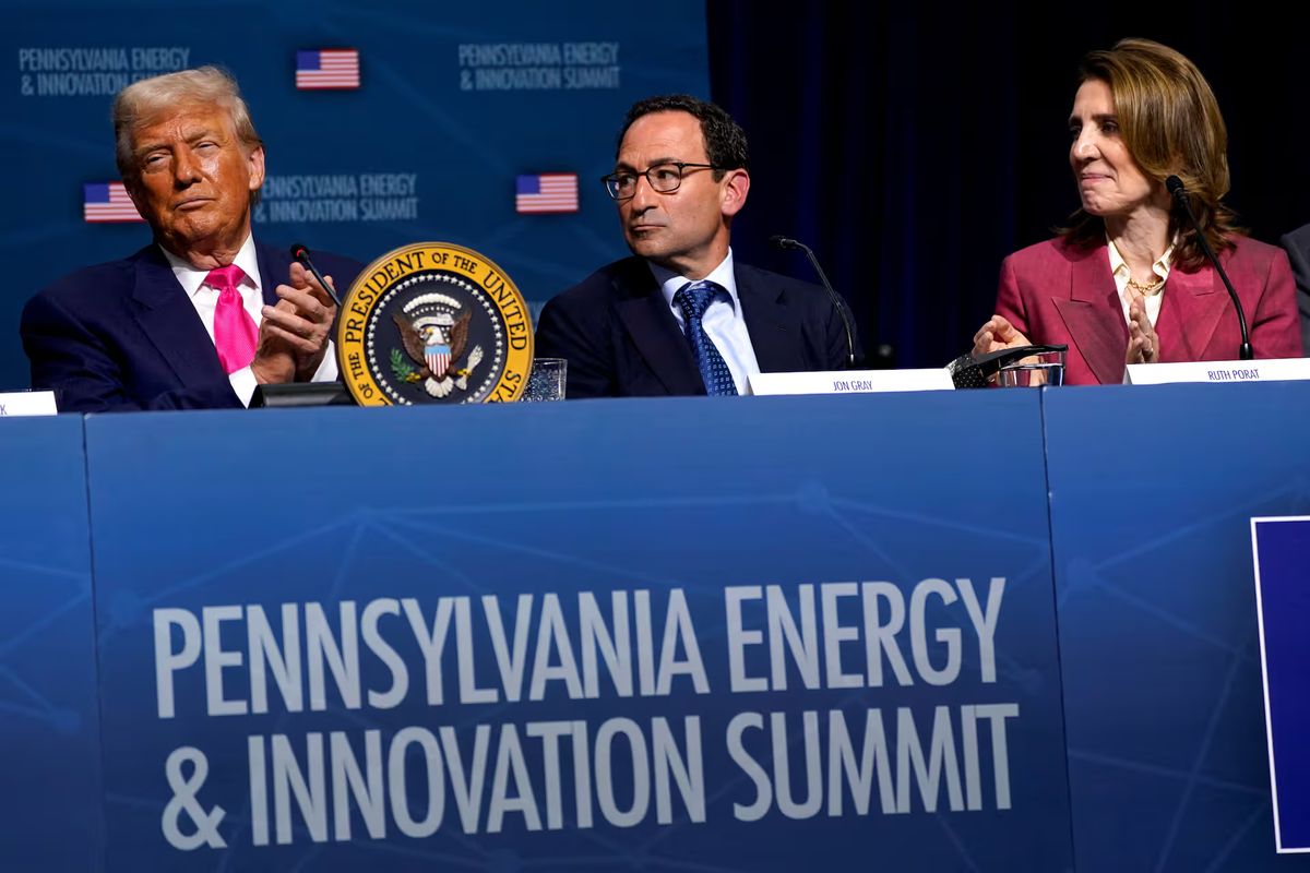 【科技新聞】AI × 能源大國戰局開打！川普攜 Google、Blackstone 宣布在賓州砸下超過 900 億美元，打造美國 AI 能源重鎮