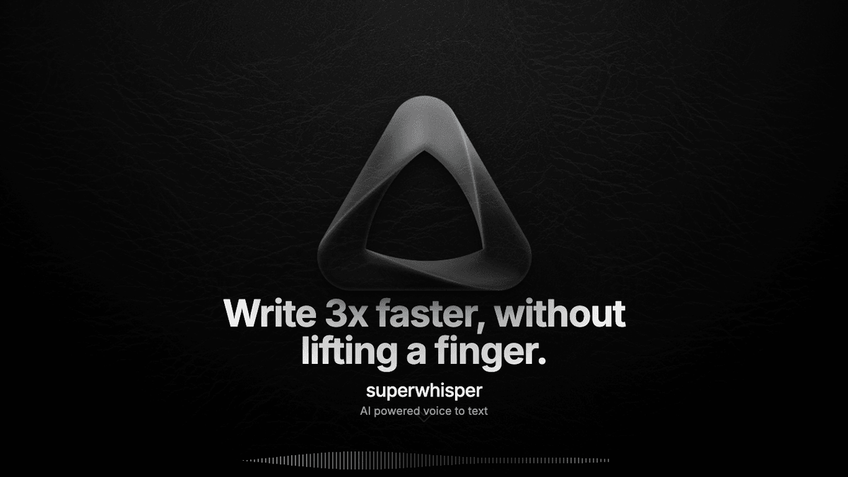 【Vibe Coding】Super Whisper 深度評測：最強 AI 語音轉文字，實測「動口不動手」寫程式