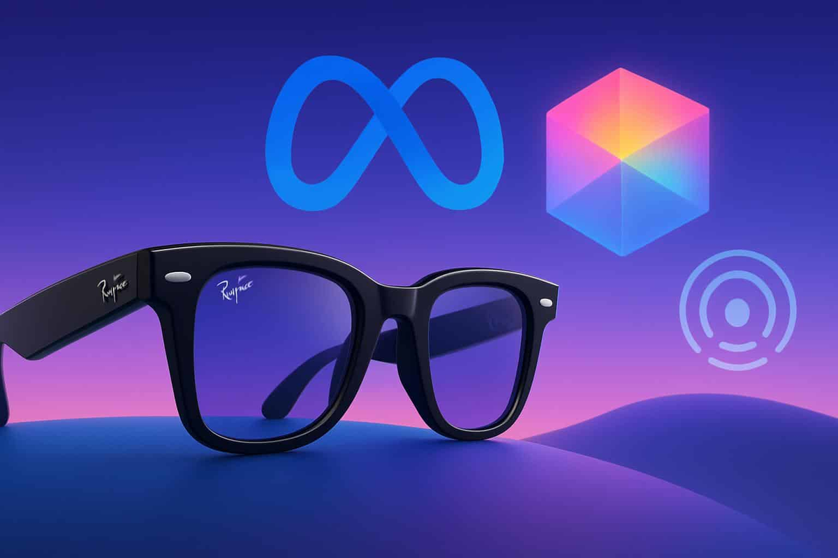 Meta × Ray-Ban 新世代智慧眼鏡重磅來襲：內建 HUD 顯示器，揮手即可操控未來！