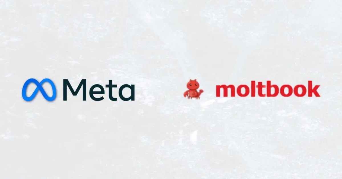 Meta 收購 AI 社群 Moltbook！這下連你的社交生活都不需要是真的了