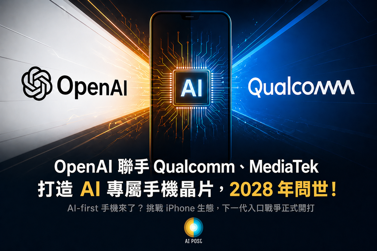 OpenAI 傳攜手高通、聯發科打造 AI 手機晶片：App 時代即將終結？