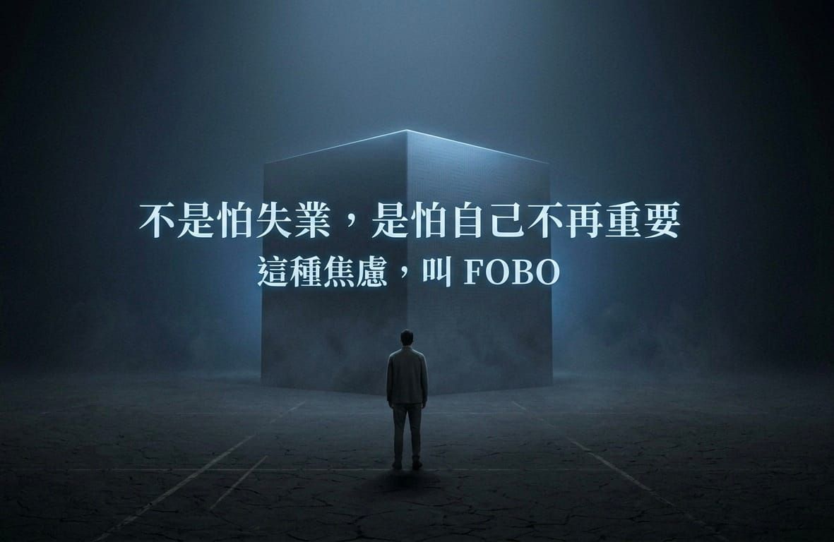 不是怕失業，是怕自己越來越沒價值：AI 時代的 FOBO 焦慮