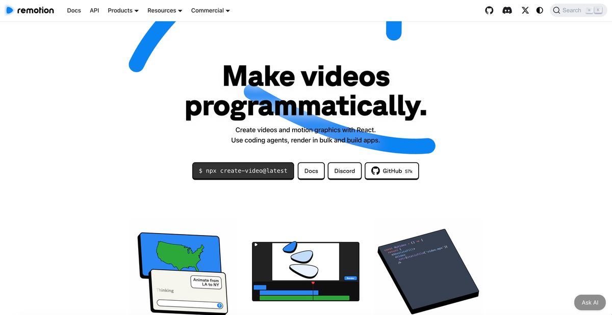 Codex + Remotion 教學：3分鐘教你使用 AI 製作動畫