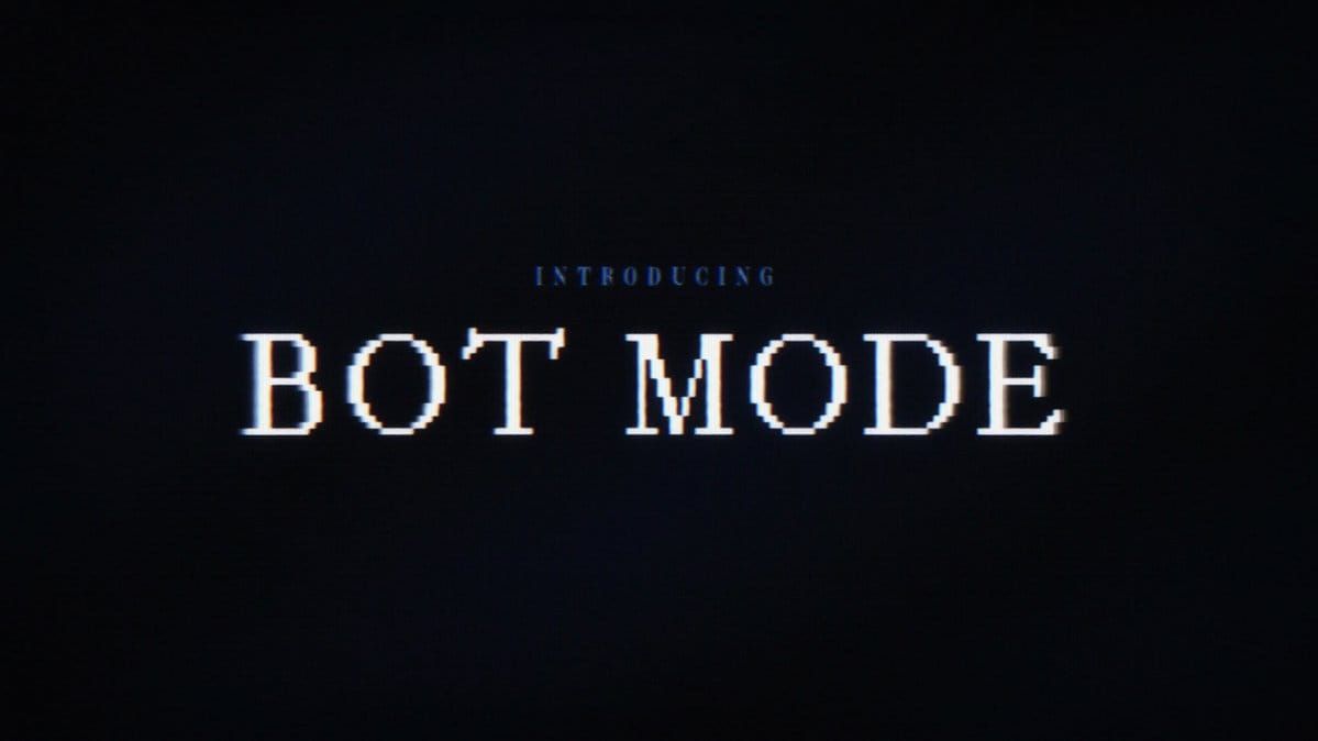 Nous Research 官方影片顯示 Introducing Bot Mode 標題