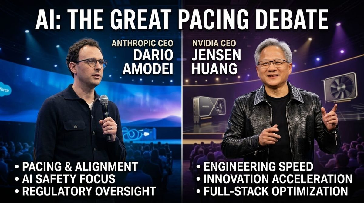 舊金山 Dreamforce 2026 世紀論戰：黃仁勳正面交鋒 Dario Amodei