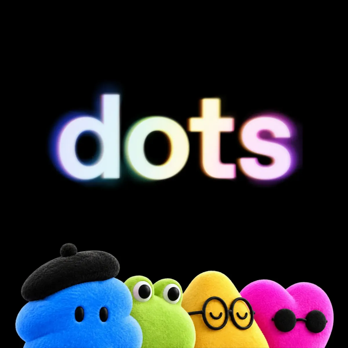 OpenAI Dots 官方方形產品主視覺