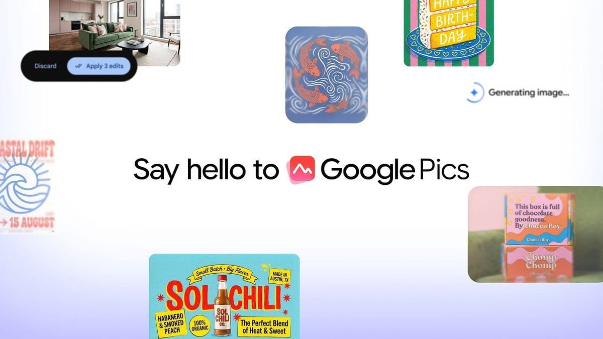 Google Pics AI 圖片生成與編輯工具官方主視覺