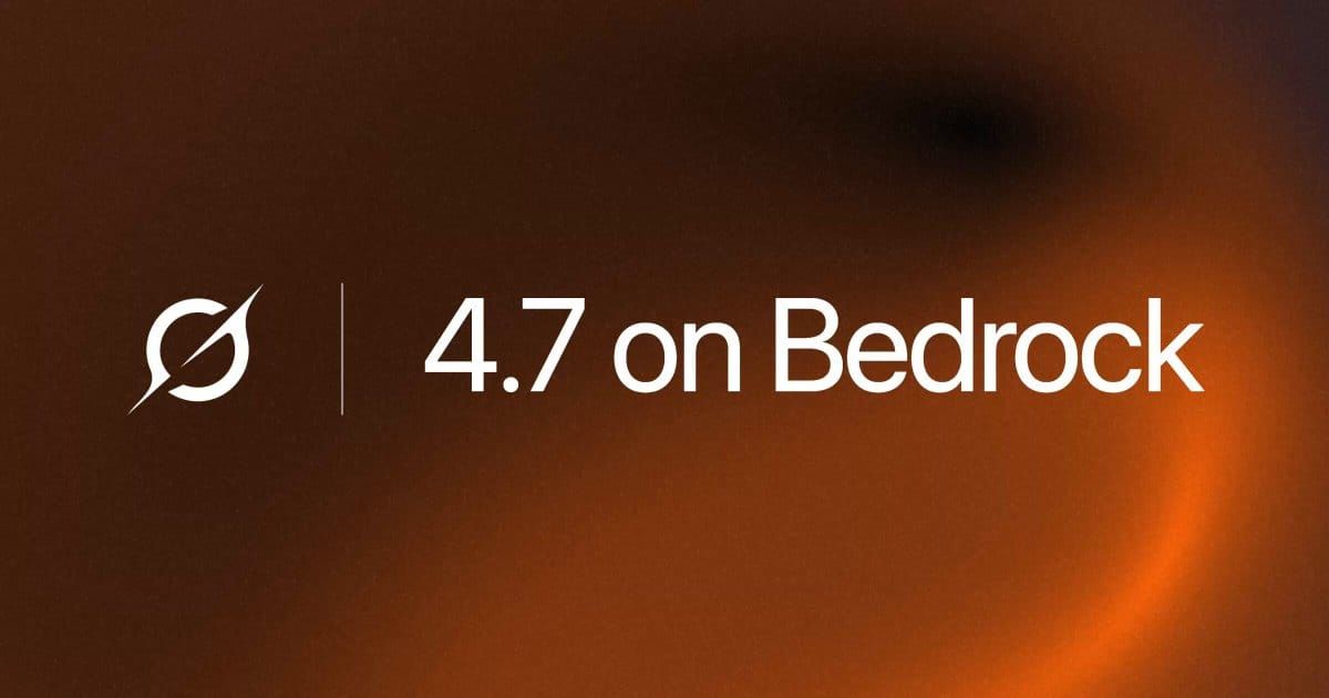 SpaceXAI 公佈 Grok 4.7 上架 Amazon Bedrock 的官方視覺。