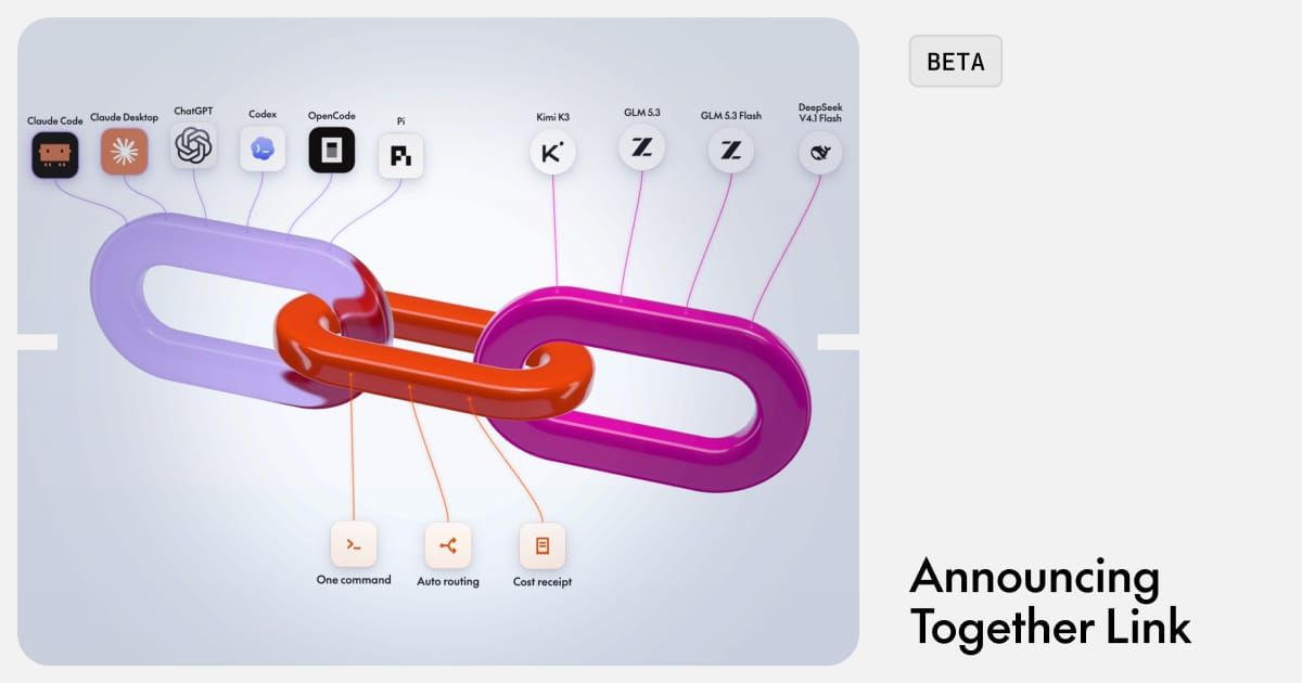 Together Link 官方發布主視覺與程式代理工具