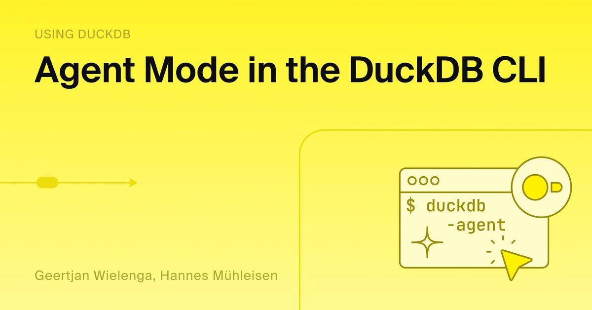 DuckDB 發布的產品或教學畫面