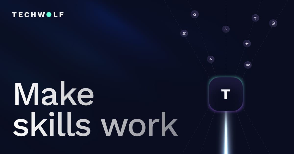 TechWolf 官方品牌圖片顯示 Make skills work