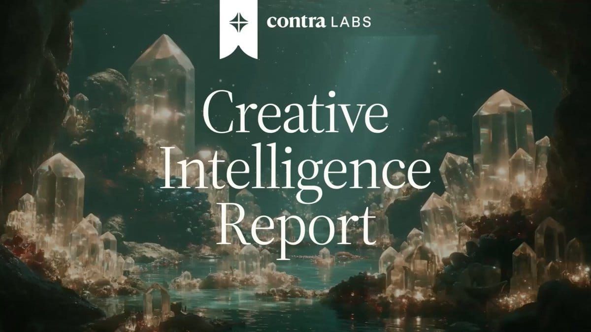 Contra Labs 官方 Creative Intelligence 2026 報告介紹畫面