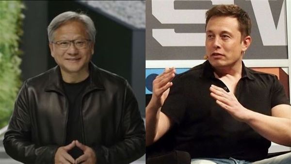 兩大巨頭對AI未來看法分歧：馬斯克預言人類可能不再需要工作，黃仁勳認為AI將創造更多就業機會
