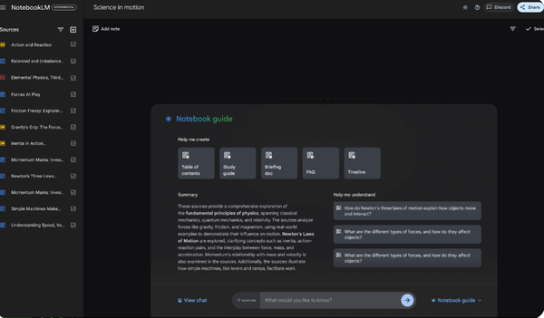 NotebookLM 升級！AI 助手開啟互動式學習新時代