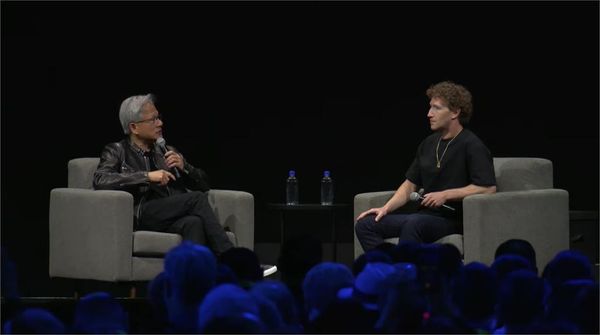 黃仁勳、祖克柏首度公開對談AI的未來展望