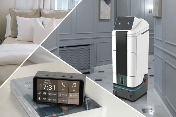 緯創攜手犀動智能 Aiello 推出AI智慧配送機器人，引領智慧旅宿新潮流