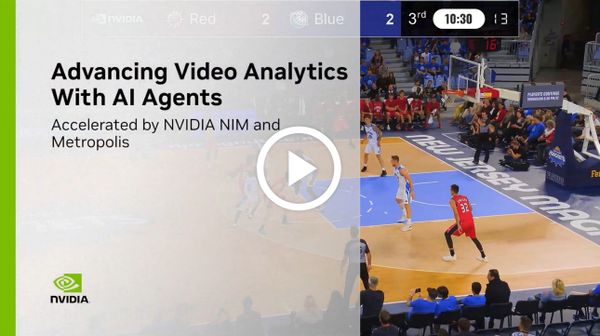 【NVIDIA】「AI影片分析Agents」從工廠到球場，全部一鍵搞定