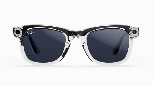 Ray-Ban 與 Meta 聯手，推出全新透明款 AI 智慧眼鏡，讓科技潮流隨身攜帶！