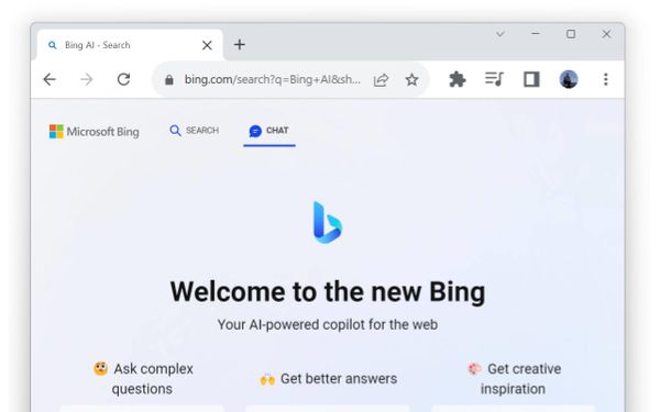 Microsoft推出Bing Chat，即將挑戰Google!