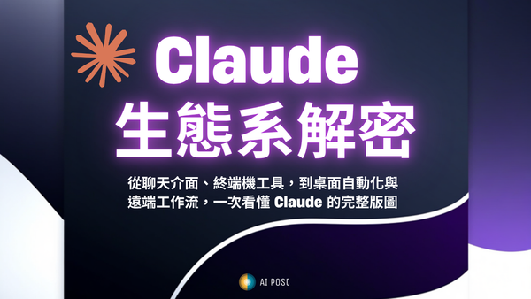 Claude 生態系解密：4 種應用一次看懂，從聊天介面到自動化工作流